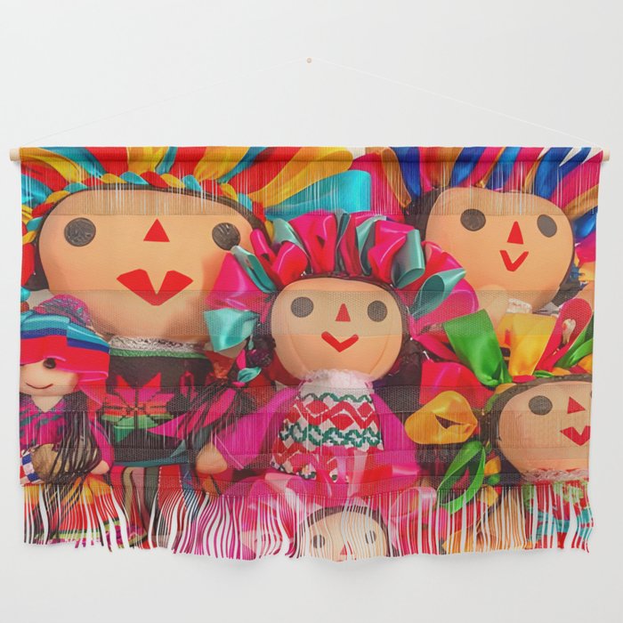 rag doll mexican Wall Hanging