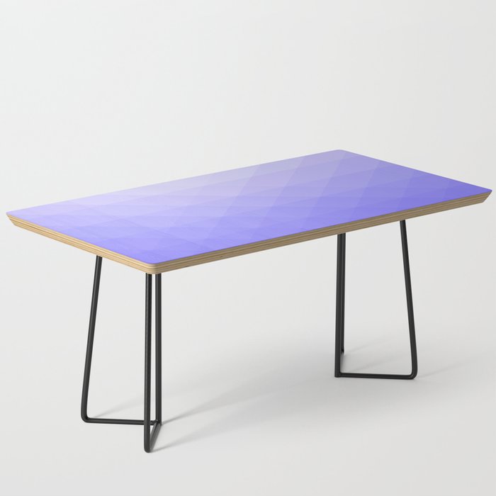 Gradient of blue geometric shapes Coffee Table