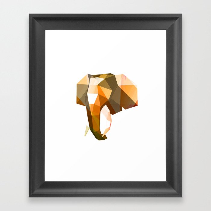 Elephant. Framed Art Print