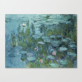 Nympheas, Claude Monet Canvas Print
