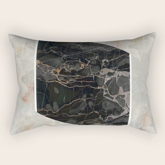 Marble Rectangular Pillow