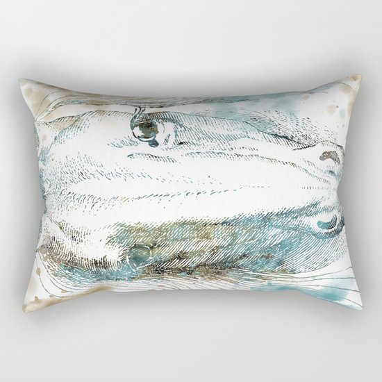 Watercolor Horse Rectangular Pillow
