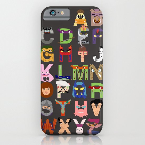 TMNT ABCs iPhone & iPod Case