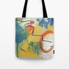 Playa Abstract Tote Bag