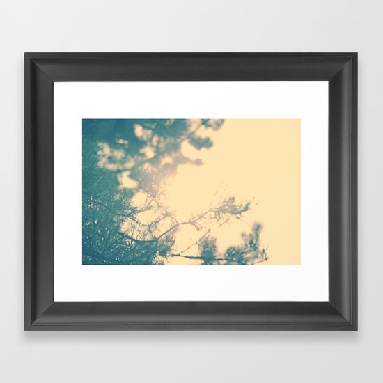 Sunny daze Framed Art Print