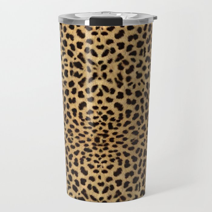 Cheetah Print Travel Mug