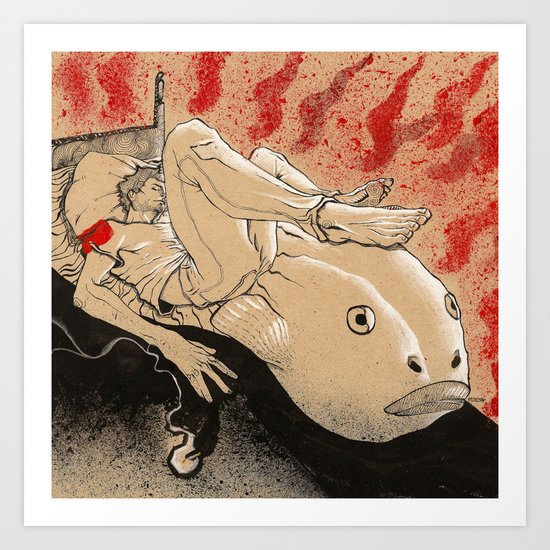 Fish Dream Art Print