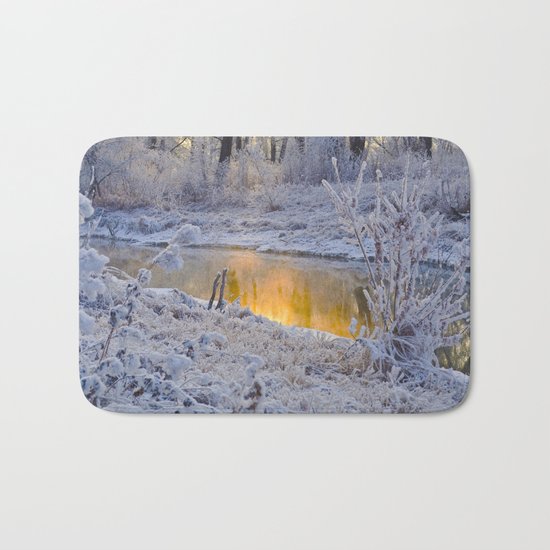 It's Gold Outside Bath Mat