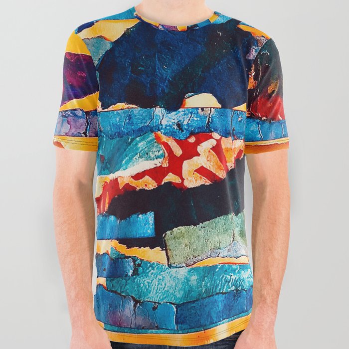 Abstract 3 All Over Graphic Tee