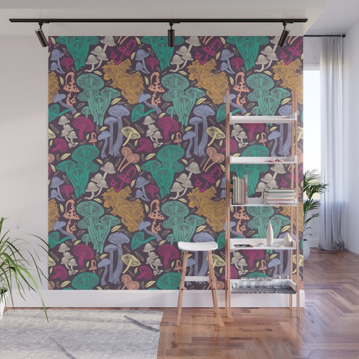 Delicious Autumn botanical poison Wall Mural