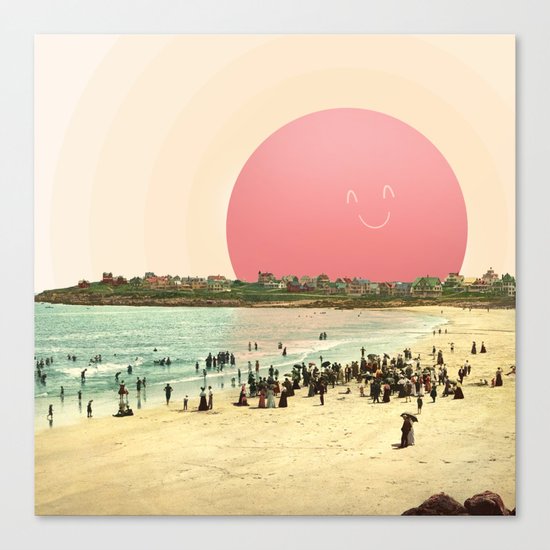 Proud Summer Sun Canvas Print