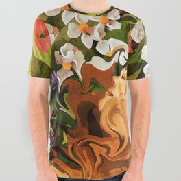 The Waltz of Flowers All Over Graphic Tee
