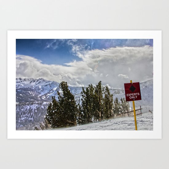 Windy Experts Only Art Print