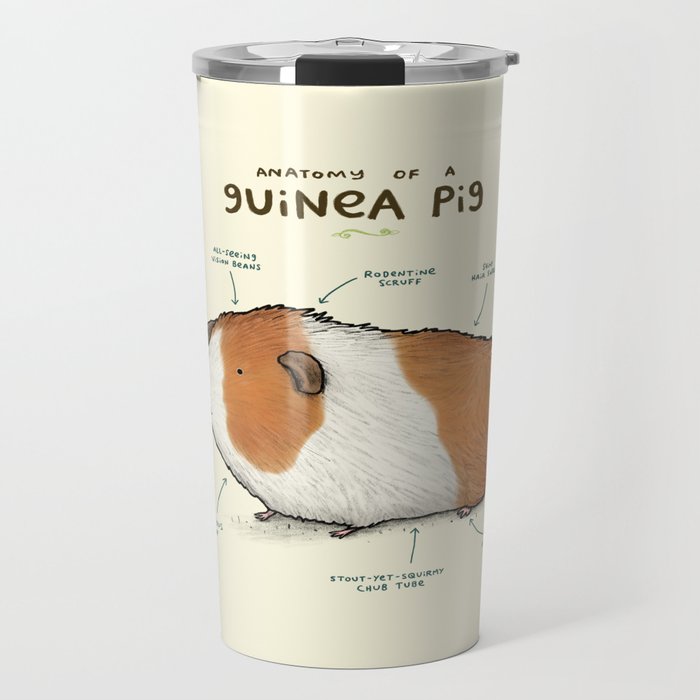 Anatomy of a Guinea Pig Travel Mug