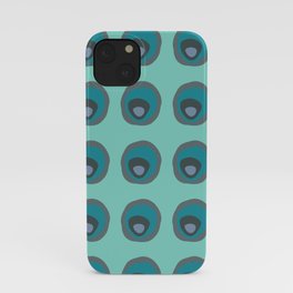 wobbly medium pattern iPhone Case