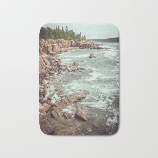 Swirling Sea Bath Mat