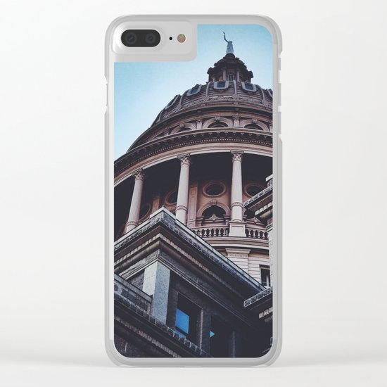Capitol Building / Austin, Texas Clear iPhone Case