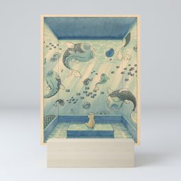 Blue Hours Mini Art Print
