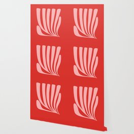 Coral Leaf: Paper Cutouts Matisse Edition Wallpaper