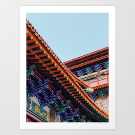 Hong Kong Colour Art Print