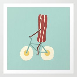 Sunny Ride Art Print
