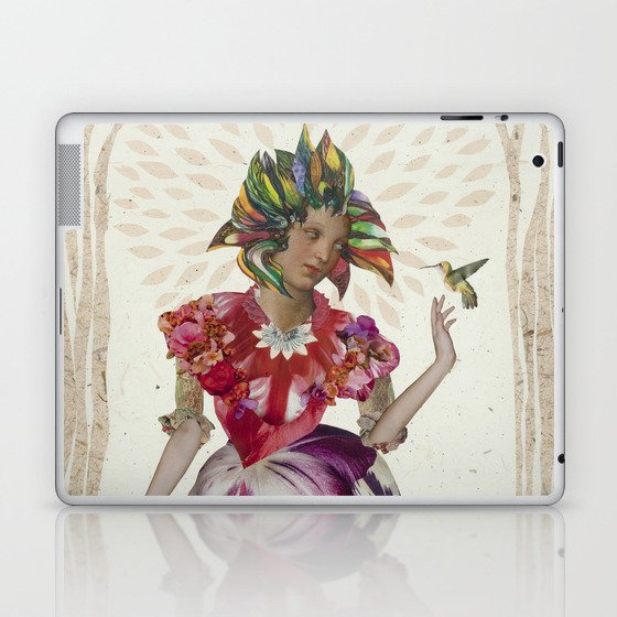 Goddess Flora Laptop & iPad Skin