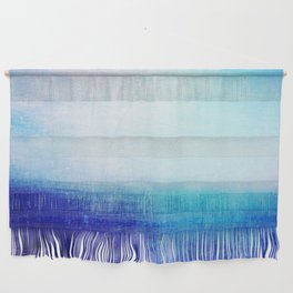 blue abstract Wall Hanging