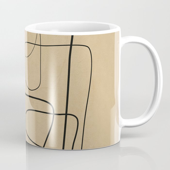Abstract Line Art Coffee Mug