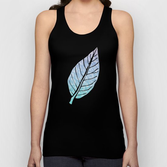 Leaves in Winter Unisex Tank Top