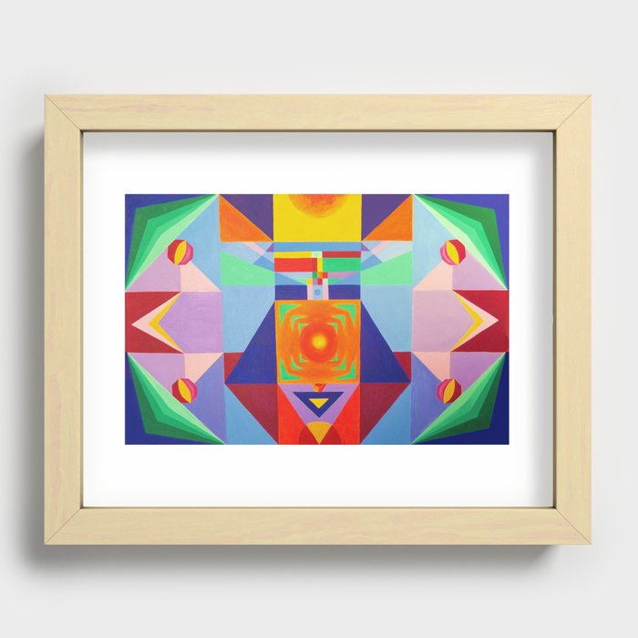 God Within Recessed Framed Print