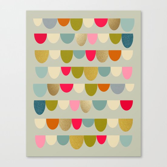 Delightful Rue Canvas Print