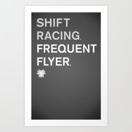 Frequent Flyer Art Print