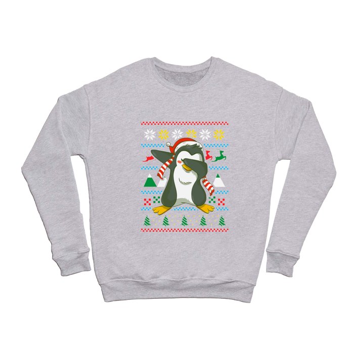Ugly Christmas Penguin Crewneck Sweatshirt