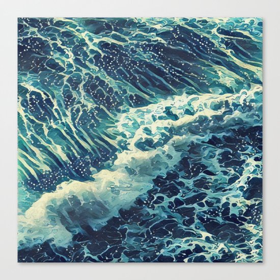 Every tide hath its ebb Canvas Print