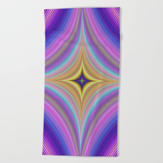 Time hole Beach Towel