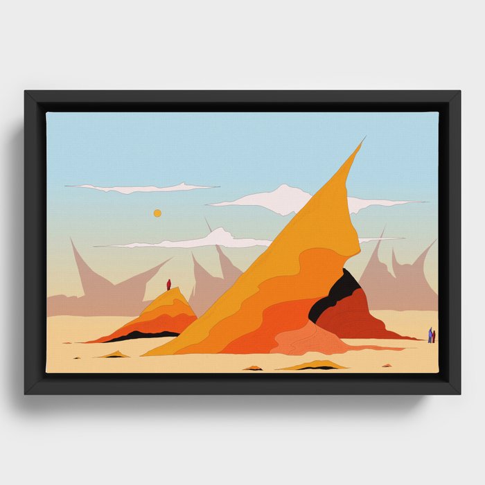 Stratosfear 03 Framed Canvas