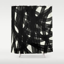 Expressionist Painting. Abstract 229. Shower Curtain