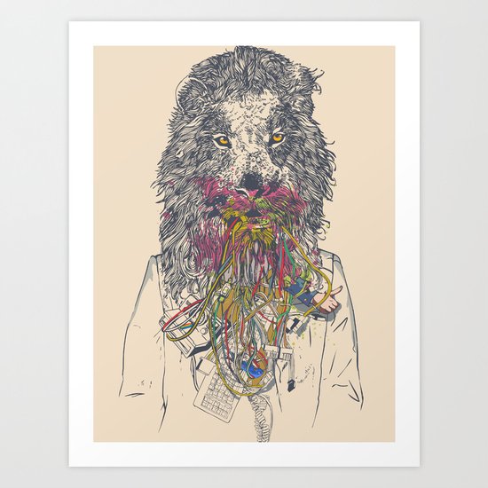 Social Feed Art Print