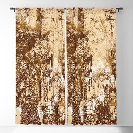 Brown Tan and Cream Grunge Background. Blackout Curtain