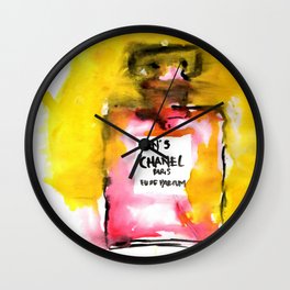 Channel No. 5 Wall Clock