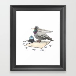 Pigeon Post Framed Art Print