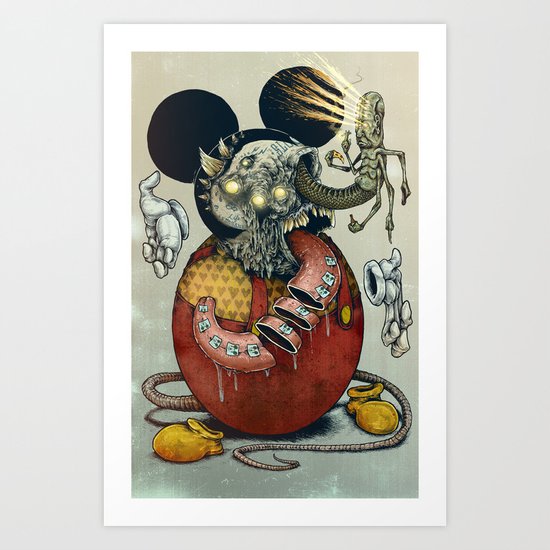 Acid Slouse Art Print