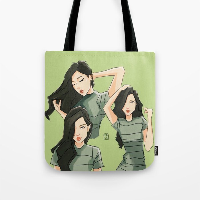 Blackpink Rose Sketches Tote Bag By Ohdeerkamilla Society6