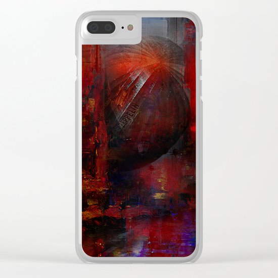 Above the Golden bridge Clear iPhone Case