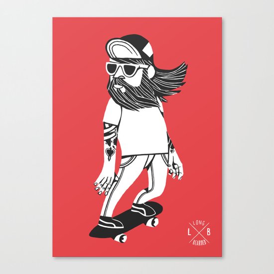 Longbearded Canvas Print