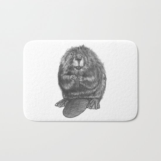 Beaver Bath Mat
