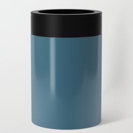 SANTORINI BLUE solid color  Can Cooler