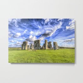 Stonehenge Metal Print