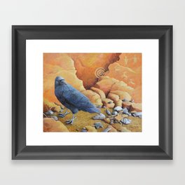 Raven Collector Framed Art Print