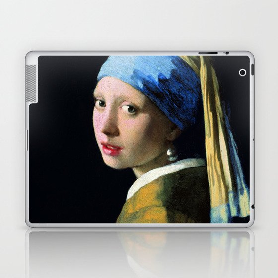 Vermeer - Girl with a Pearl Earring Laptop & iPad Skin